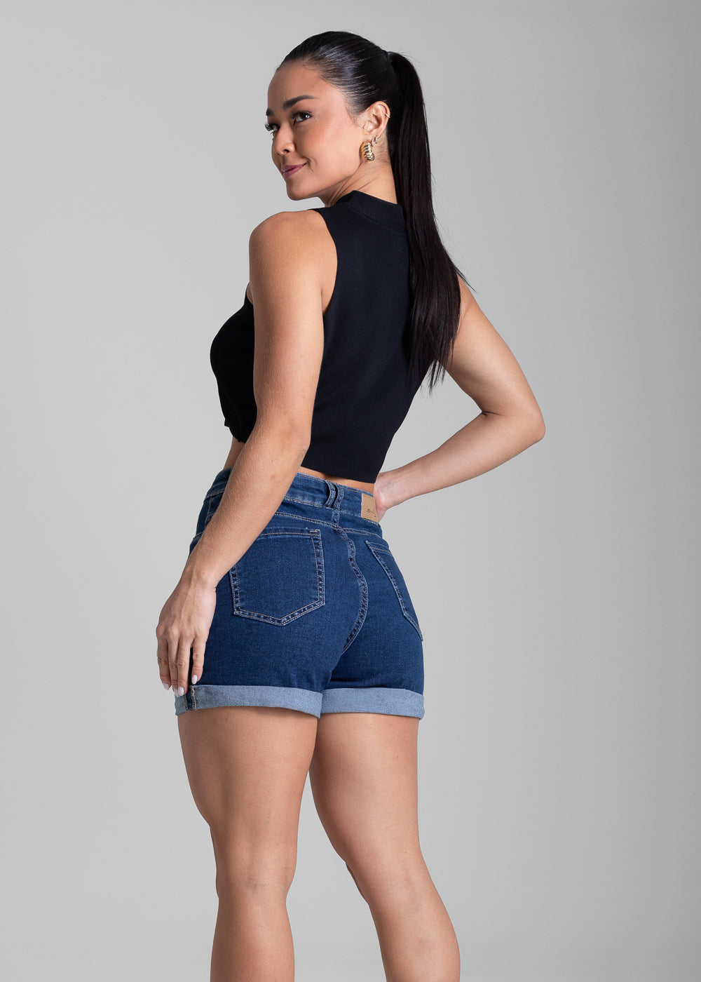 Shorts Jeans Sawary - 280743 AZUL