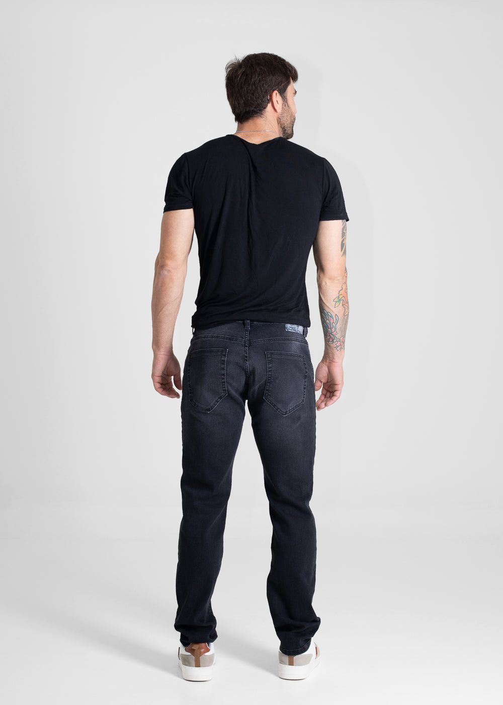 Calça Jeans Sawary Slim - 280825 PRETO