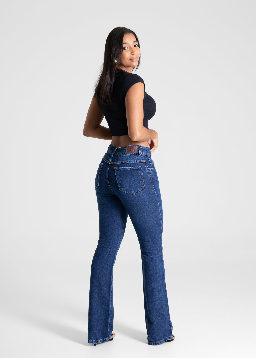 Calça Jeans Sawary Boot Cut - 280887 AZUL