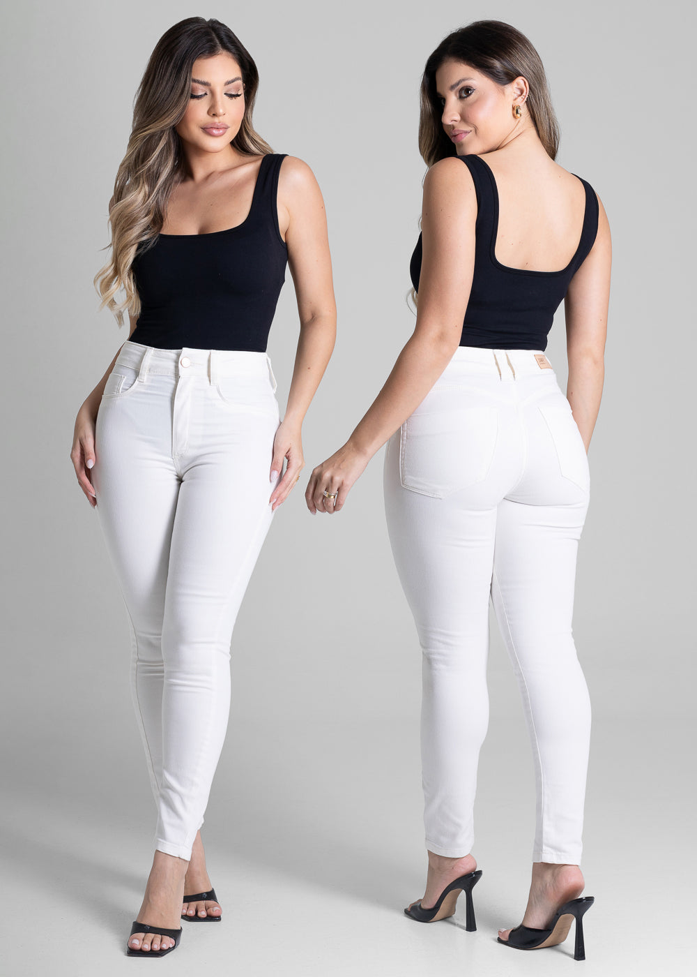 Calça Sarja Sawary Push Up -280908 PT