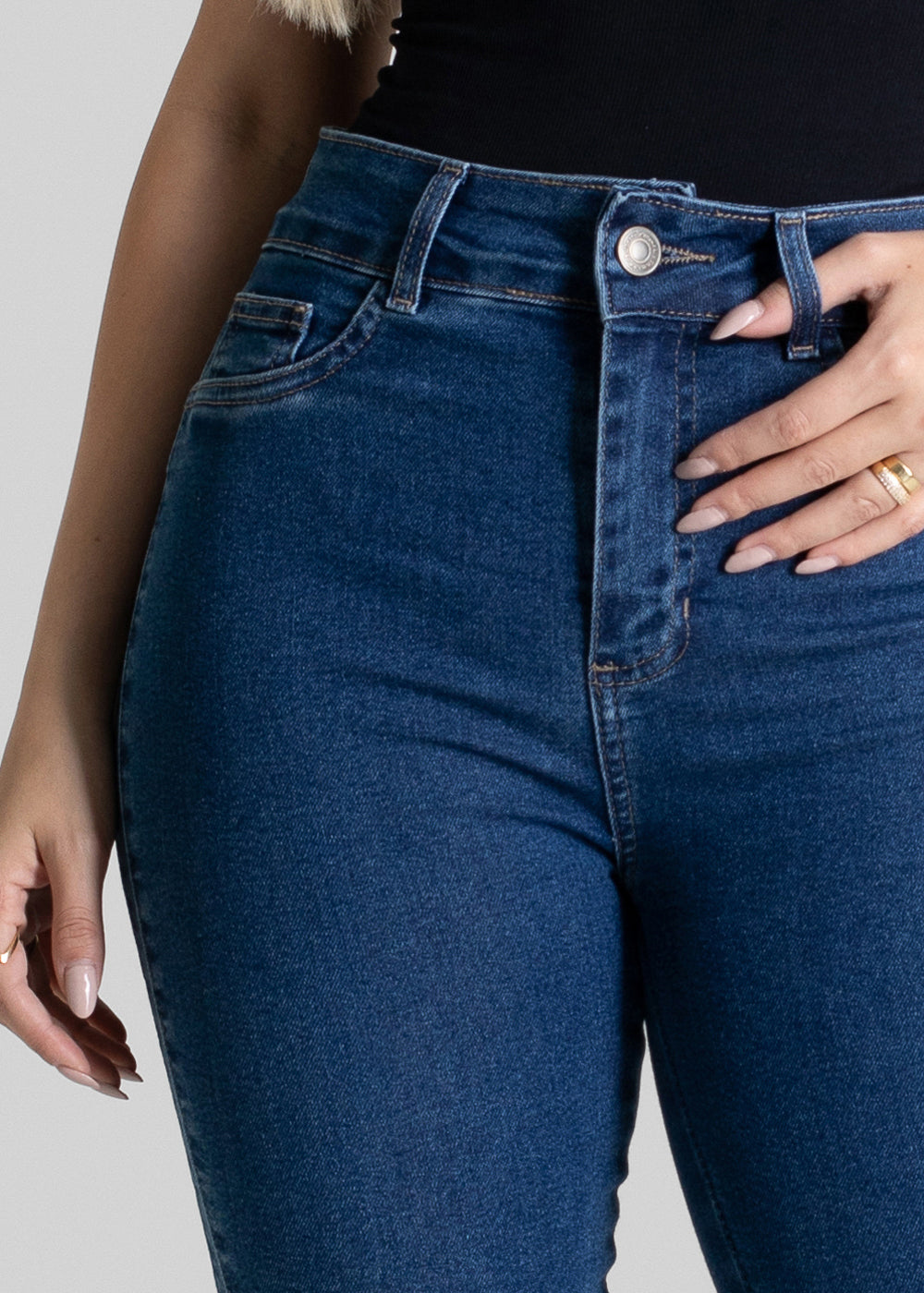 Calça Jeans Sawary Cigarrete - 280916 AZUL