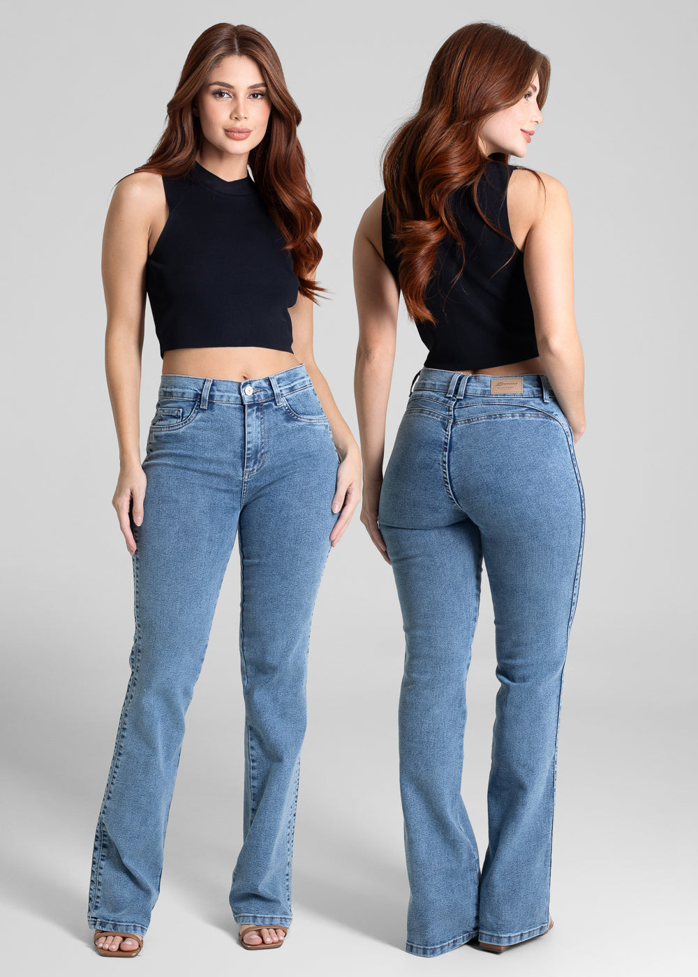 Calça Jeans Sawary Boot Cut - 280977 AZUL