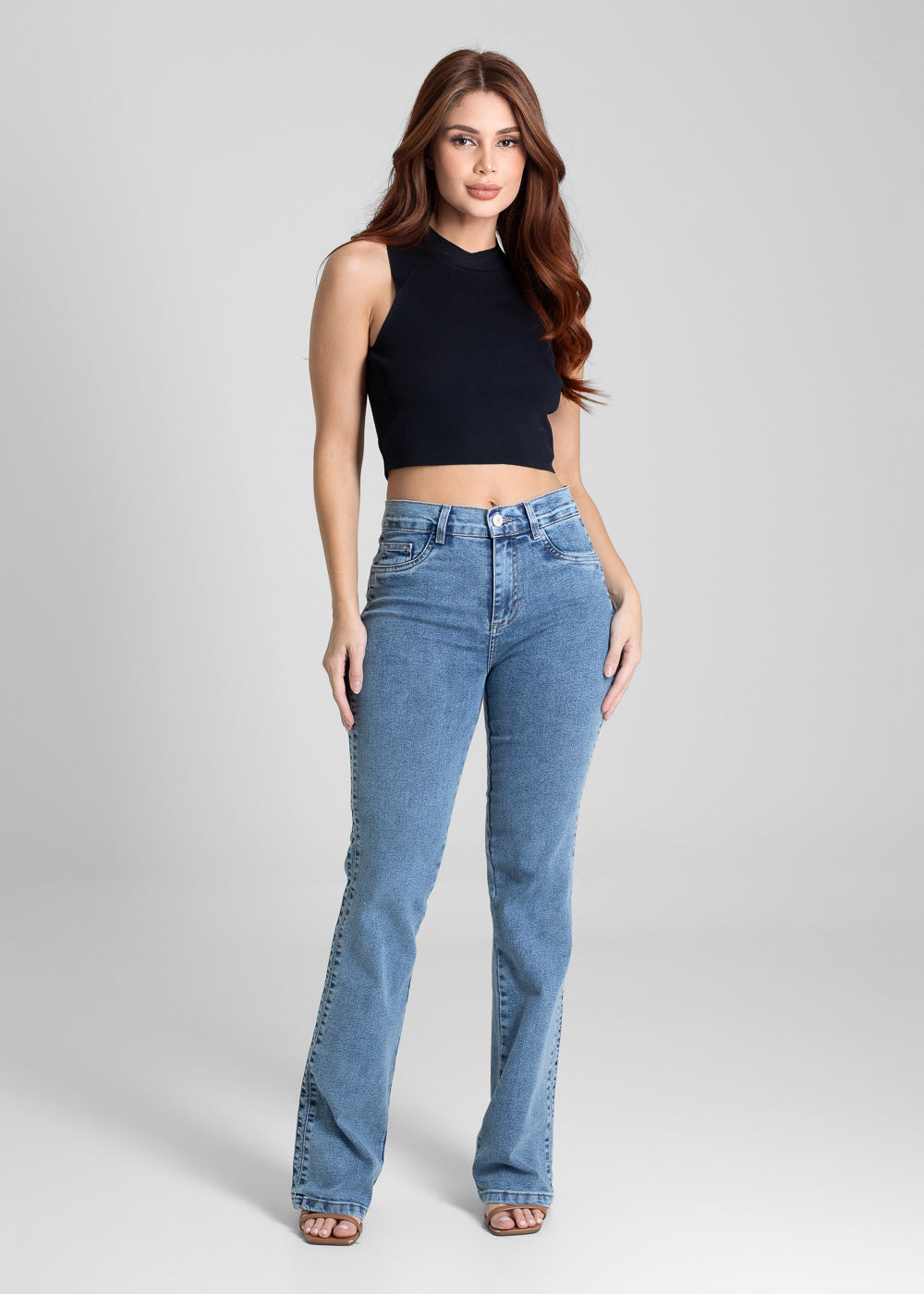 Calça Jeans Sawary Boot Cut - 280977 AZUL