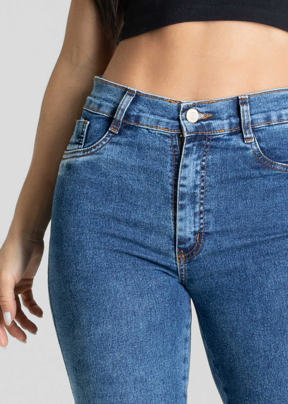 Calça Jeans Sawary Boot Cut - 281052 AZUL