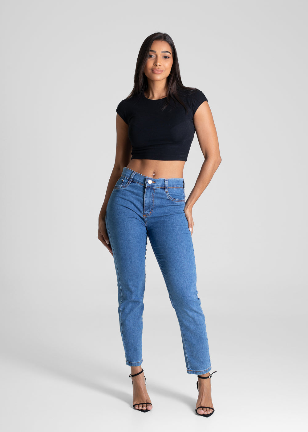 Calça Jeans Sawary Skinny Petit - 281239 AZUL