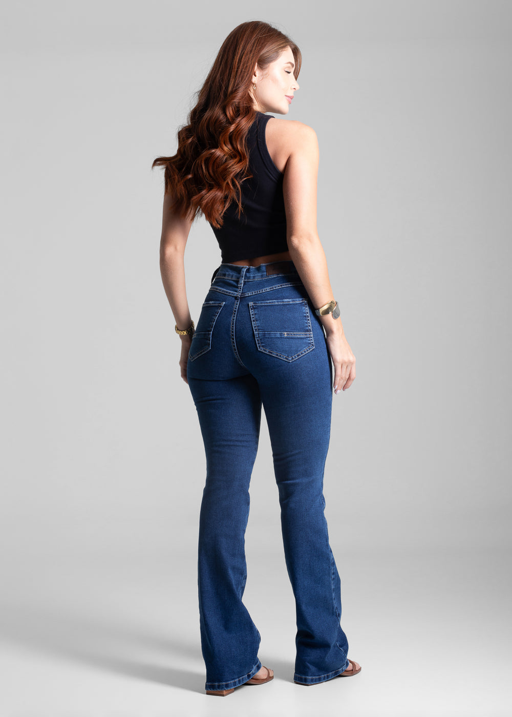 Calça Jeans Sawary Boot Cut - 281260 AZUL