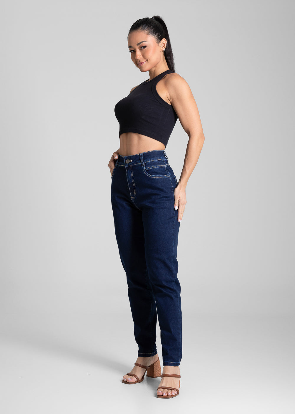 Calça Jeans Sawary Mom - 281262 AZUL
