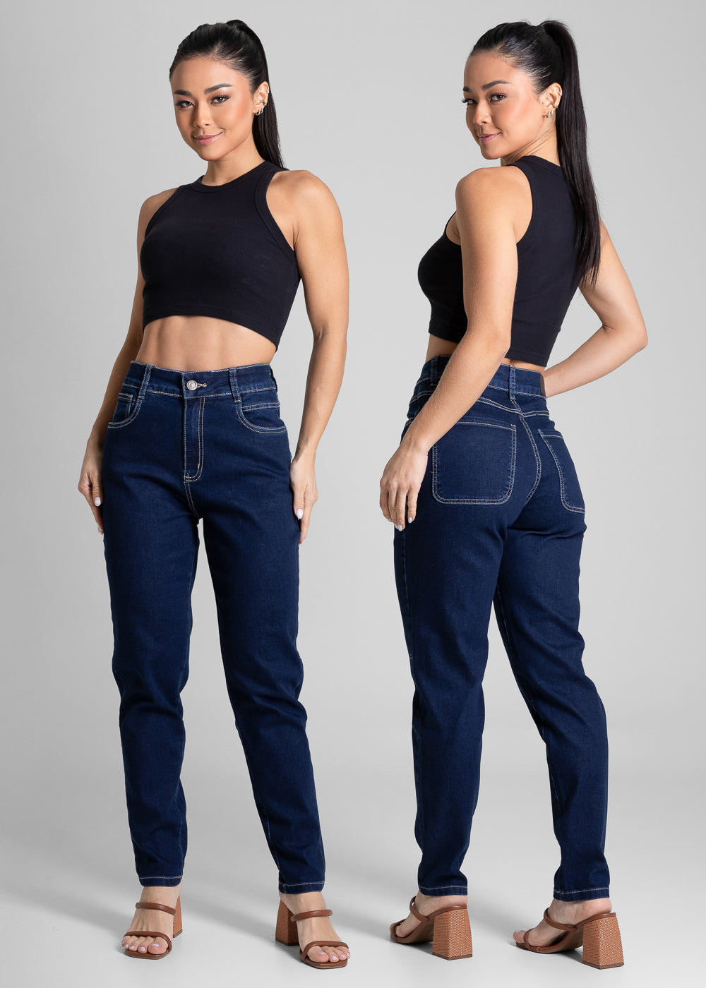 Calça Jeans Sawary Mom - 281262 AZUL