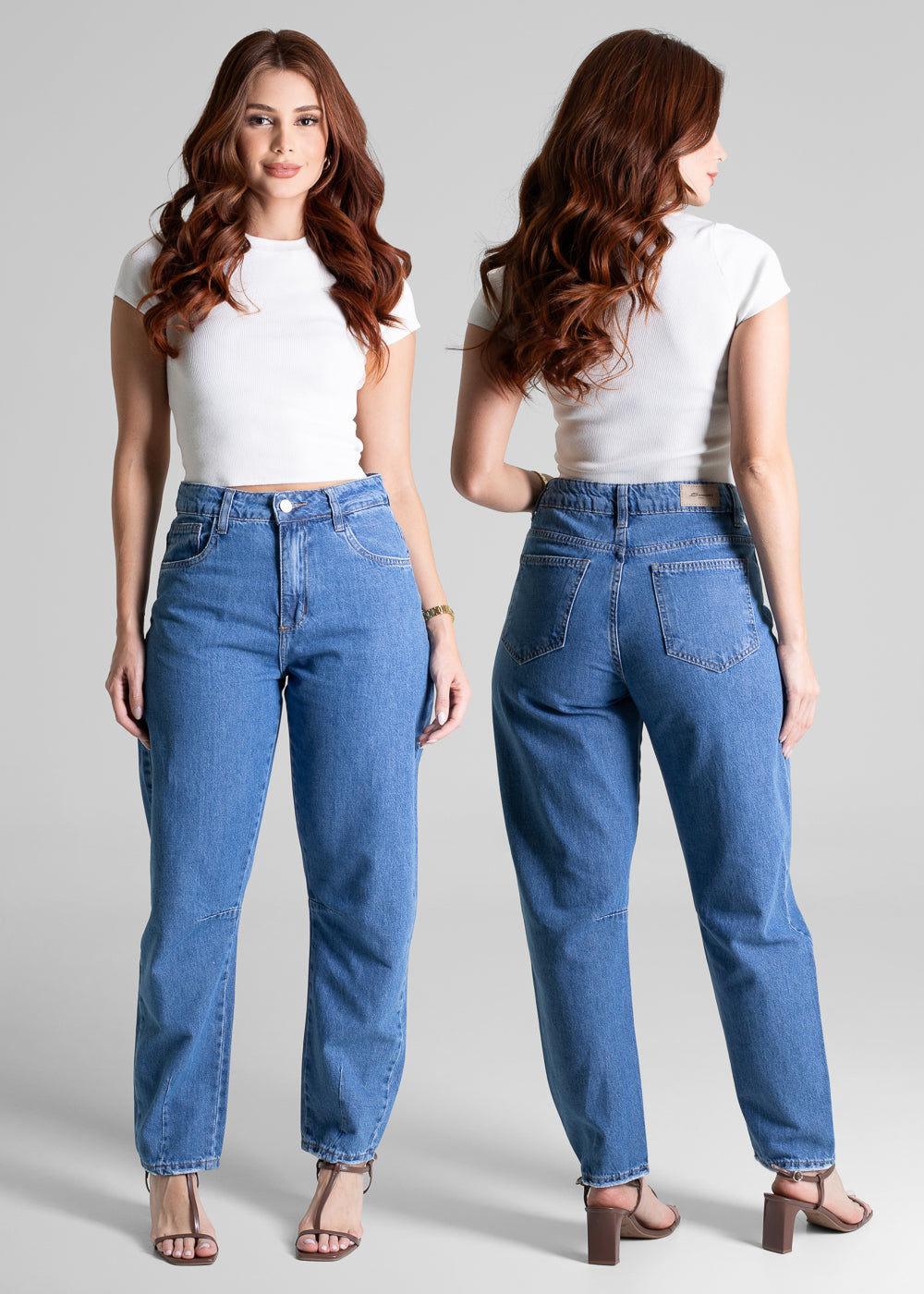 Calça Jeans Sawary Barrel - 281264 AZUL