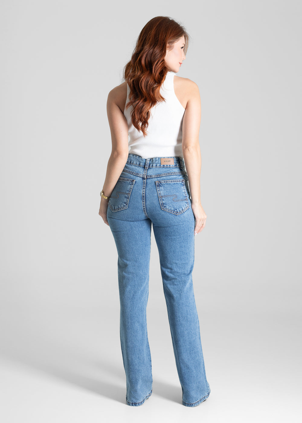 Calça Jeans Sawary Boot Cut - 281332 AZUL