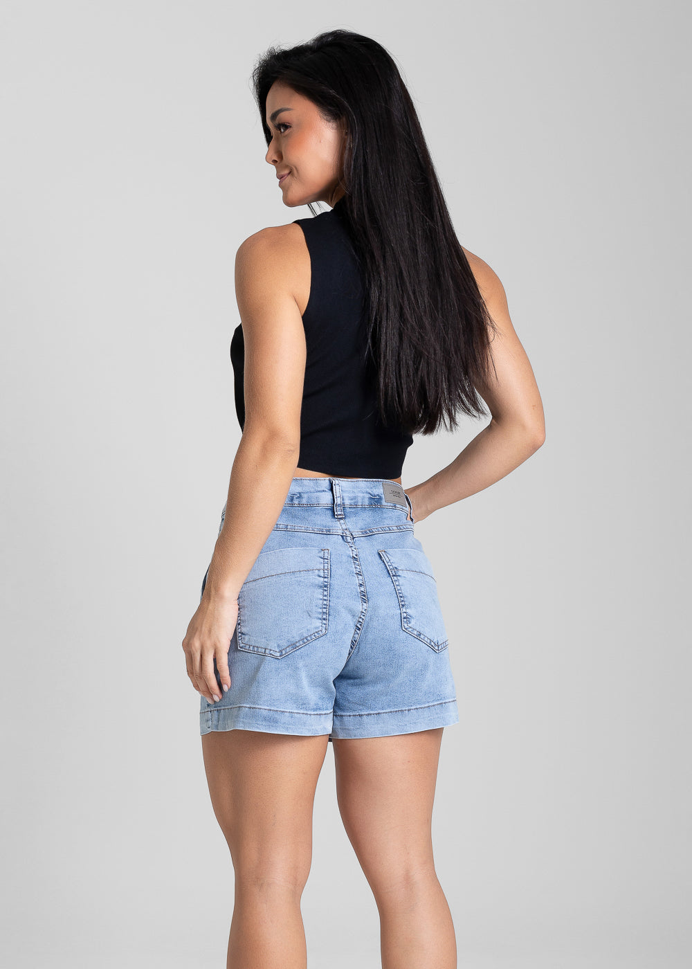 Shorts Jeans Sawary - 281351 AZUL