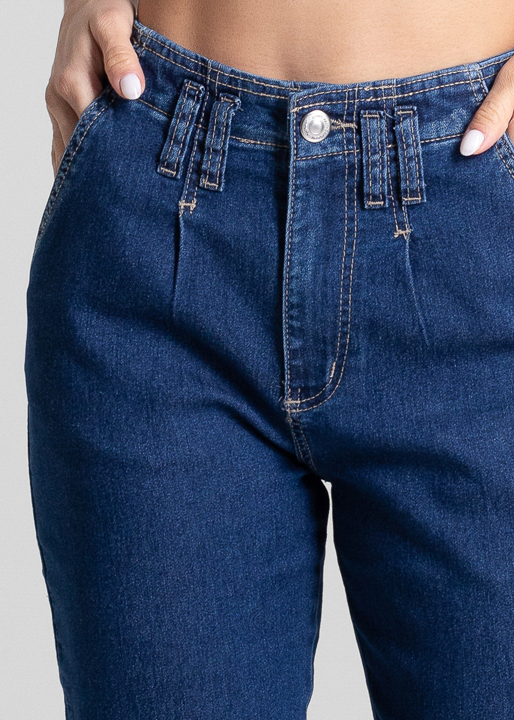 Calça Jeans Sawary Mom - 281356 AZUL