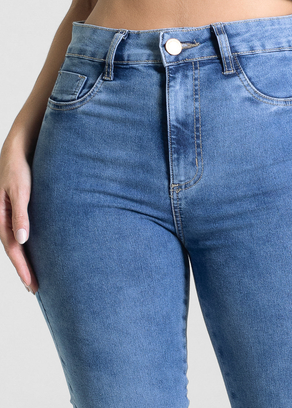 Calça Jeans Sawary Push Up - 281422 AZUL