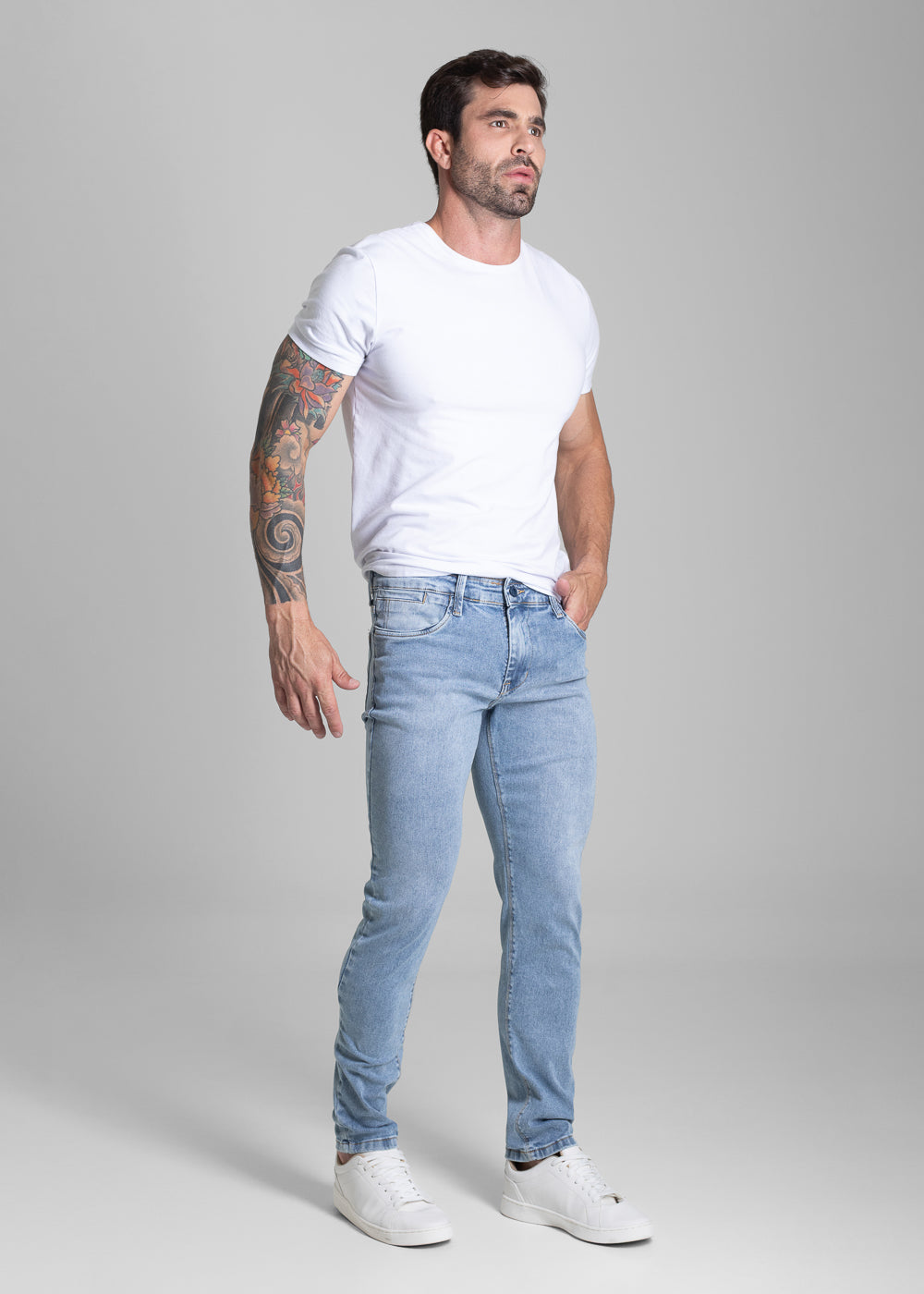 Calça Jeans Sawary Slim - 281435 AZUL