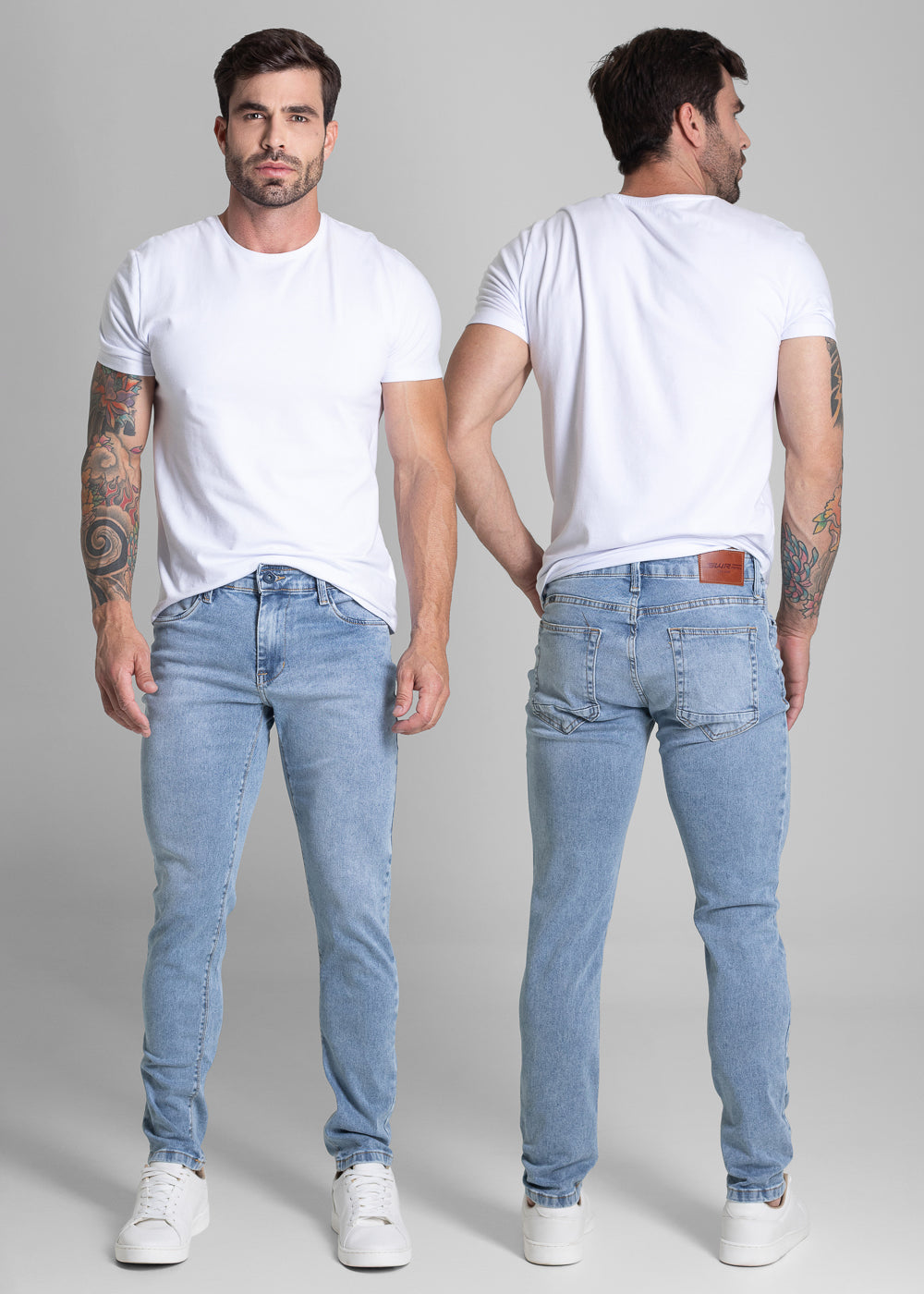 Calça Jeans Sawary Slim - 281435 AZUL