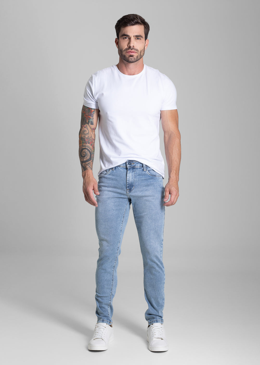 Calça Jeans Sawary Slim - 281435 AZUL