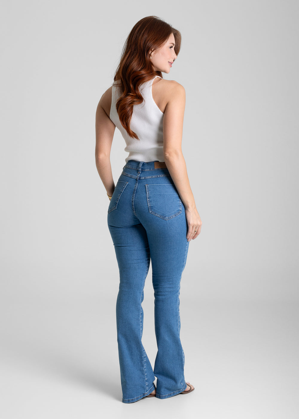Calça Jeans Sawary Boot Cut - 281454 AZUL