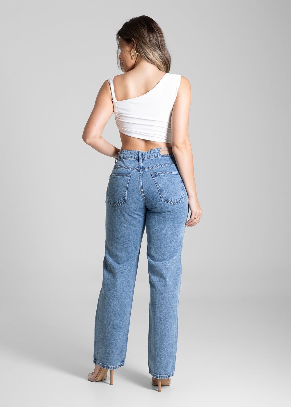 Calça Jeans Sawary Reta - 281479 AZUL