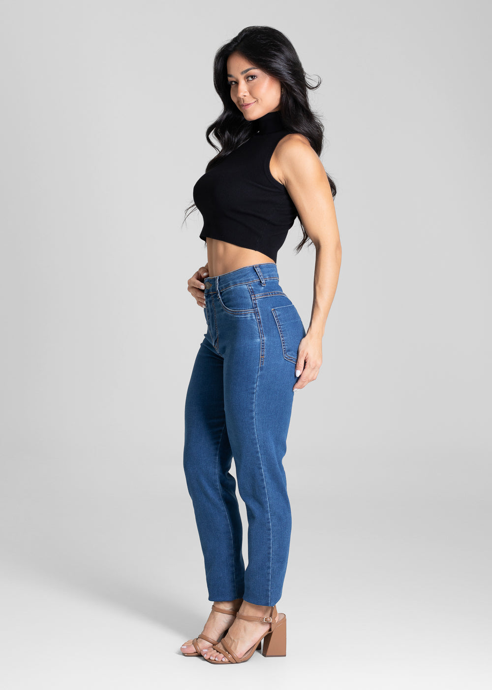 Calça Jeans Sawary Super Lipo - 281537 AZUL