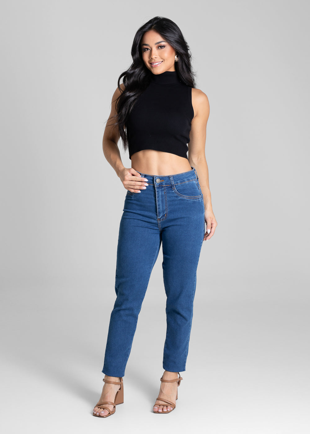 Calça Jeans Sawary Super Lipo - 281537 AZUL