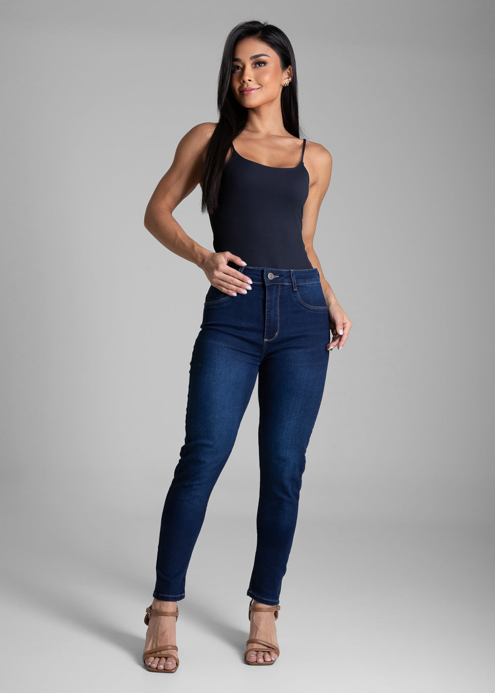 Calça Jeans Sawary Super Lipo - 281541 AZUL