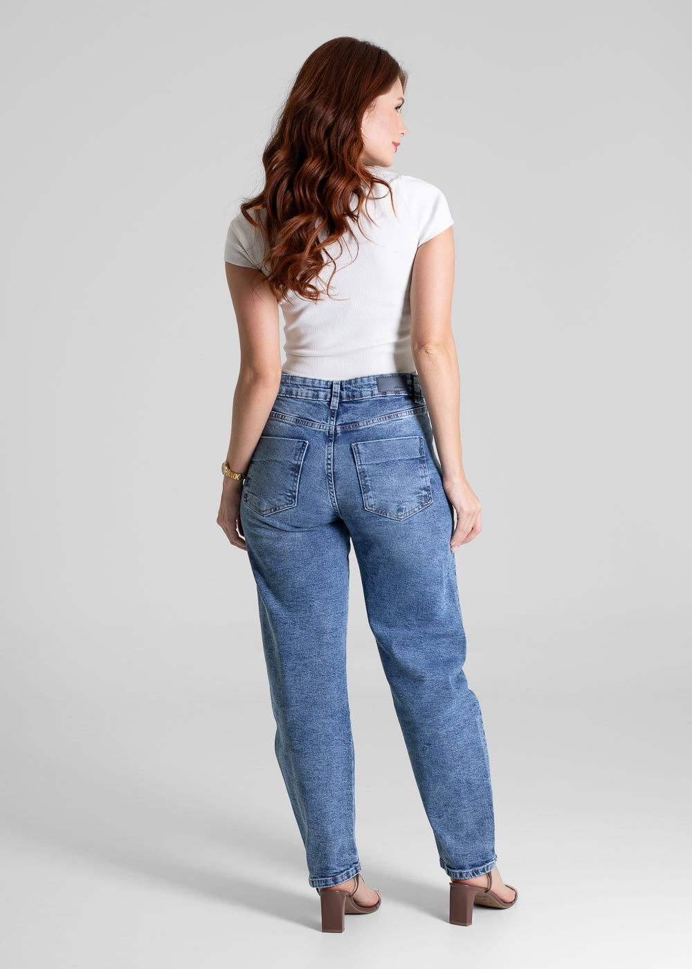 Calça Jeans Sawary Barrel - 281562 AZUL