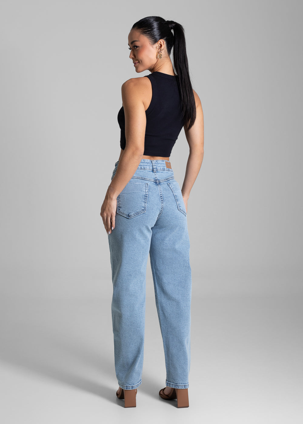 Calça Jeans Sawary Barrel - 281563 AZUL