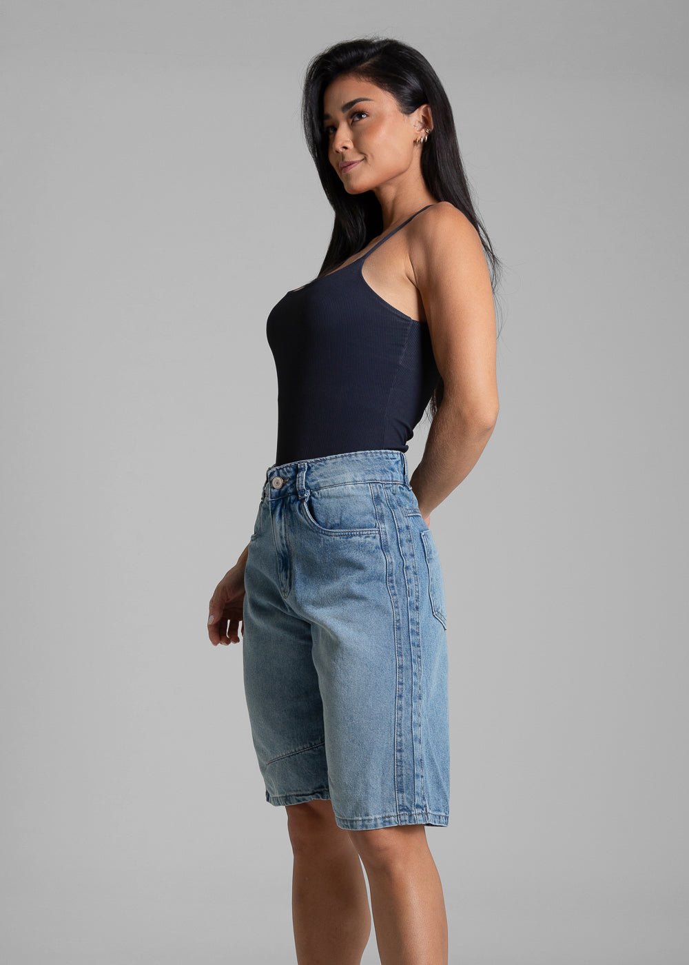 Bermuda Jeans Sawary - 281602 AZUL