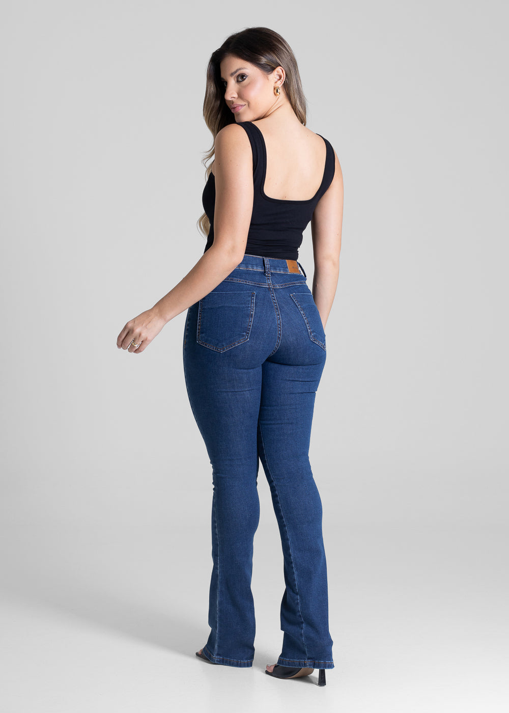 Calça Jeans Sawary Boot Cut - 281620 AZUL