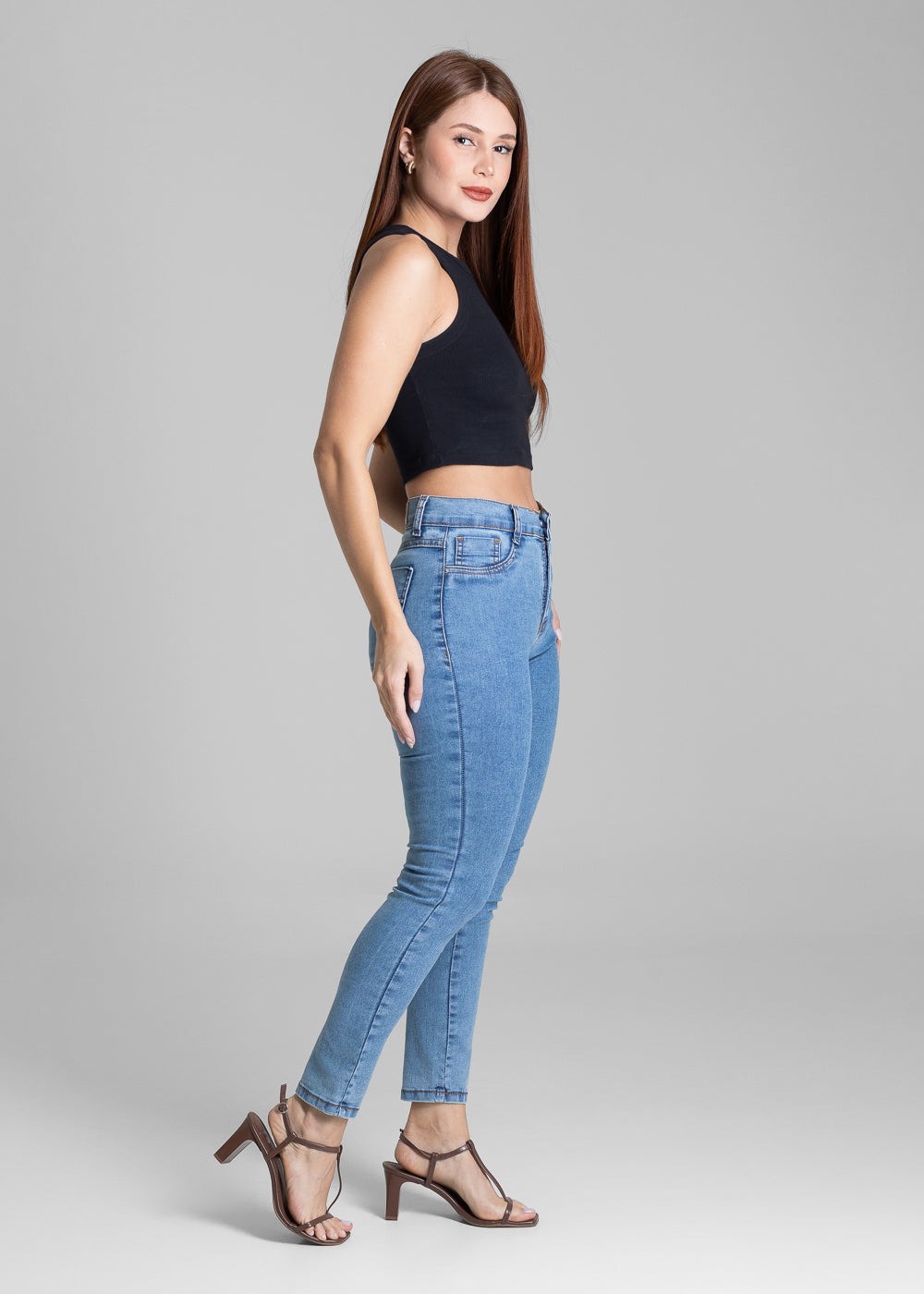 Calça Jeans Sawary Cigarrete - 281632 AZUL
