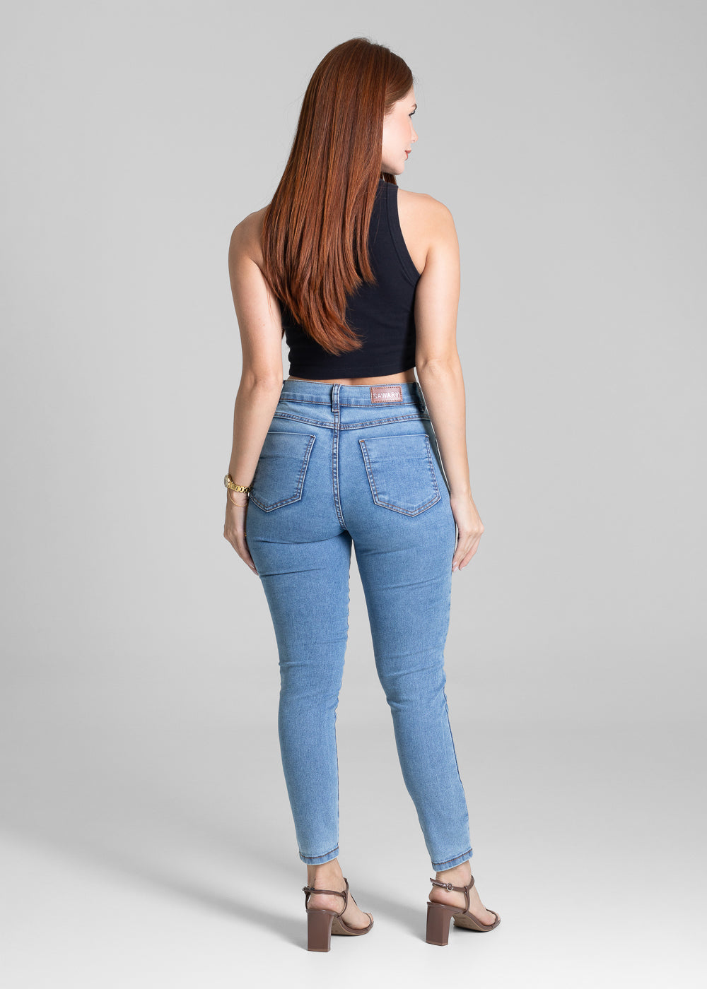 Calça Jeans Sawary Cigarrete - 281632 AZUL