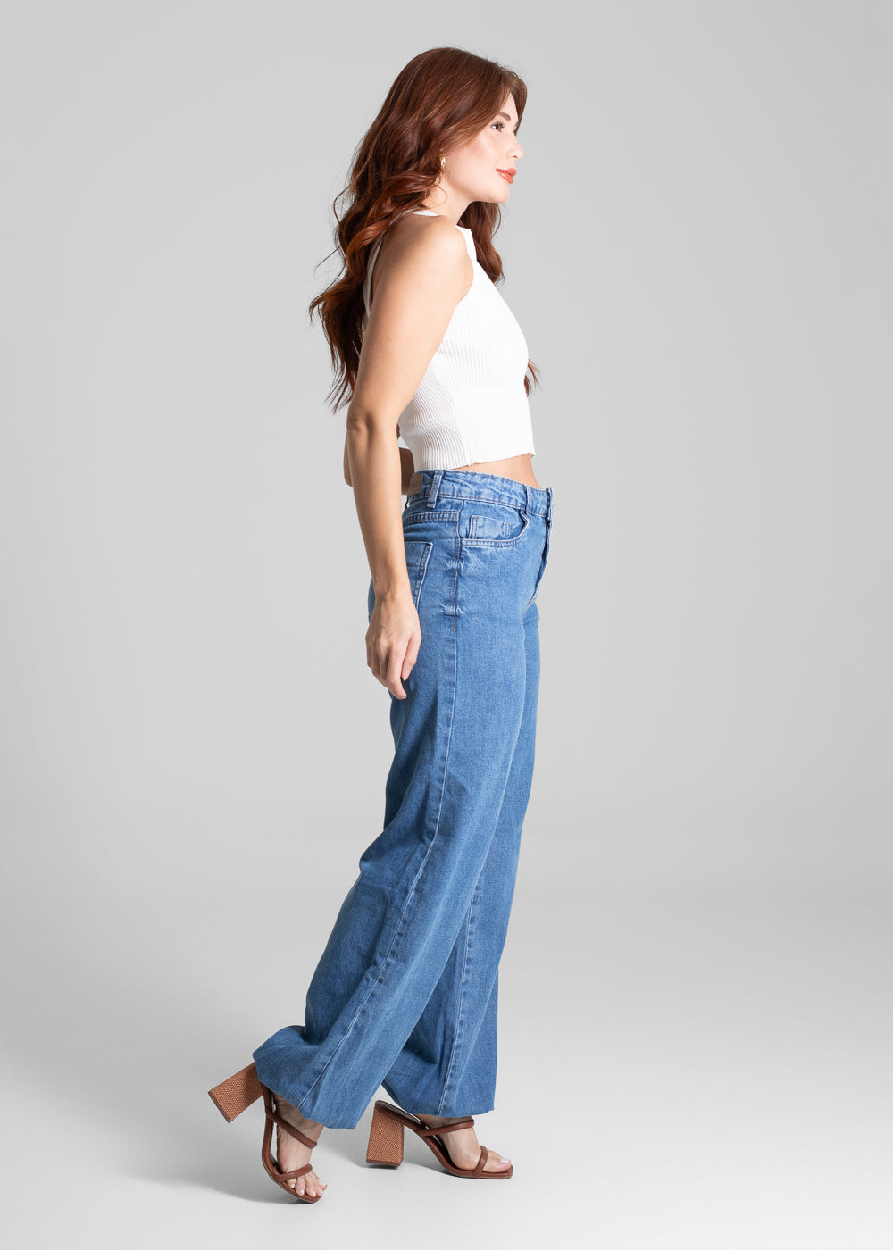 Calça Jeans Sawary Balonê - 281689 AZUL