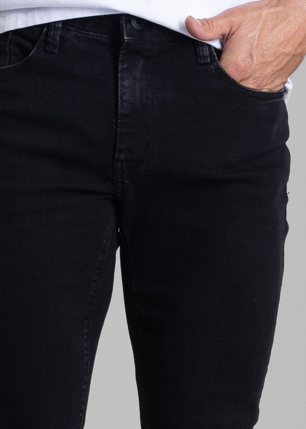 Calça Jeans Sawary Slim - 281694 PRETO