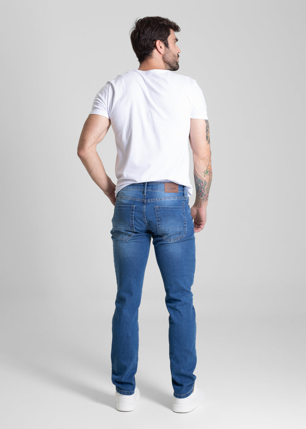 Calça Jeans Sawary Slim - 281698 AZUL
