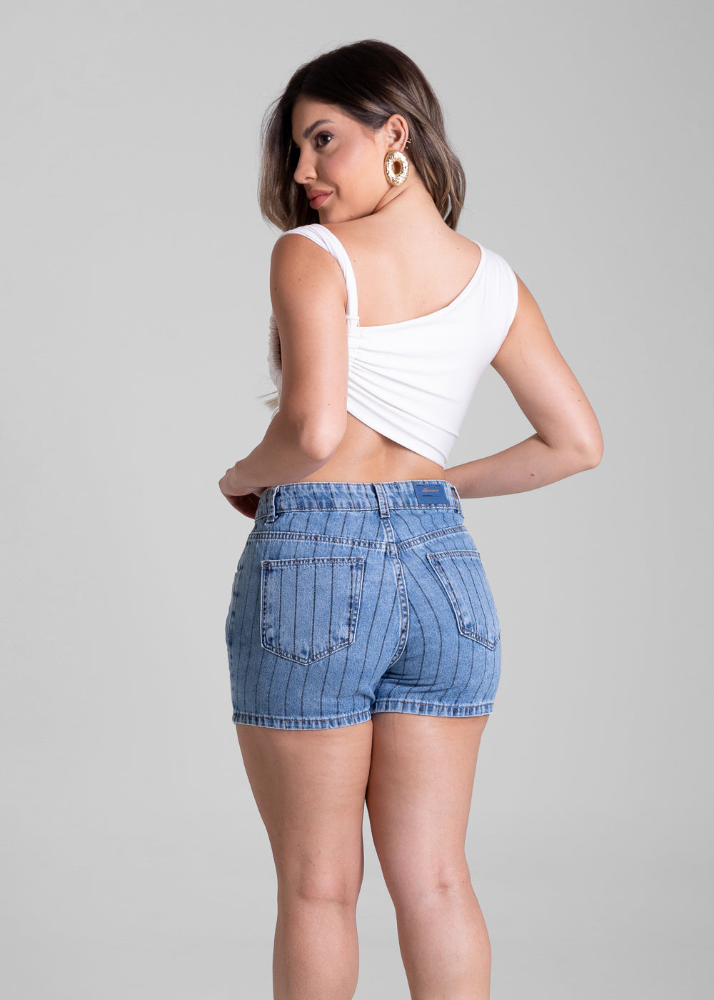 Shorts Jeans Sawary - 281701 AZUL