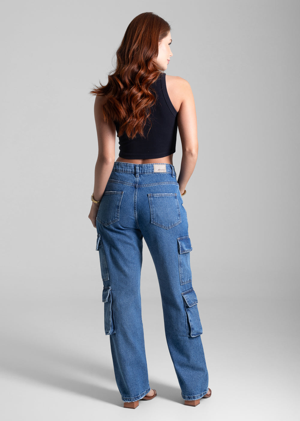 Calça Jeans Sawary Reta Petit - 281703 AZUL