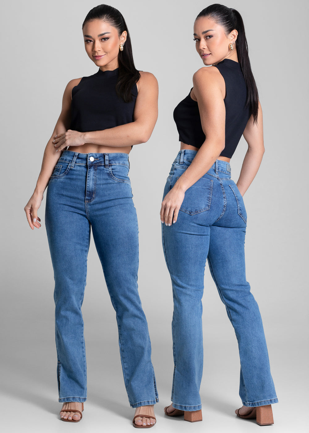 Calça Jeans Sawary Reta - 281732 AZUL