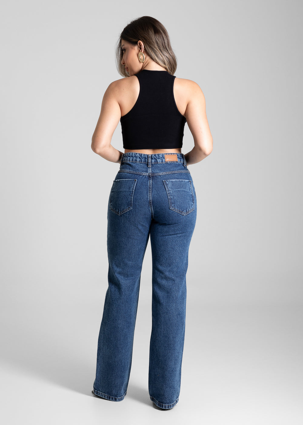 Calça Jeans Sawary Reta - 281742 AZUL