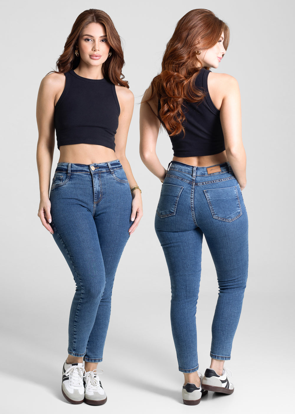 Calça Jeans Sawary Cigarrete - 281746 AZUL