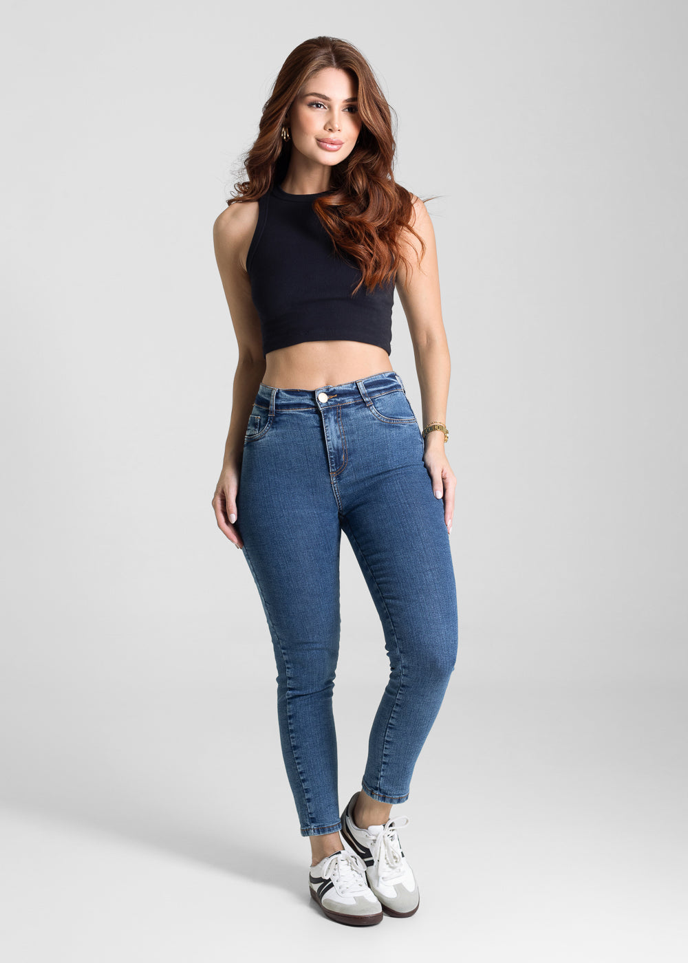 Calça Jeans Sawary Cigarrete - 281746 AZUL