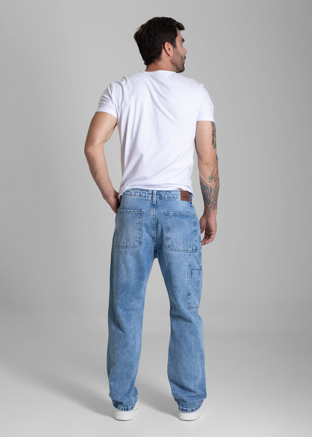 Calça Jeans Sawary Relaxed - 281749 AZUL