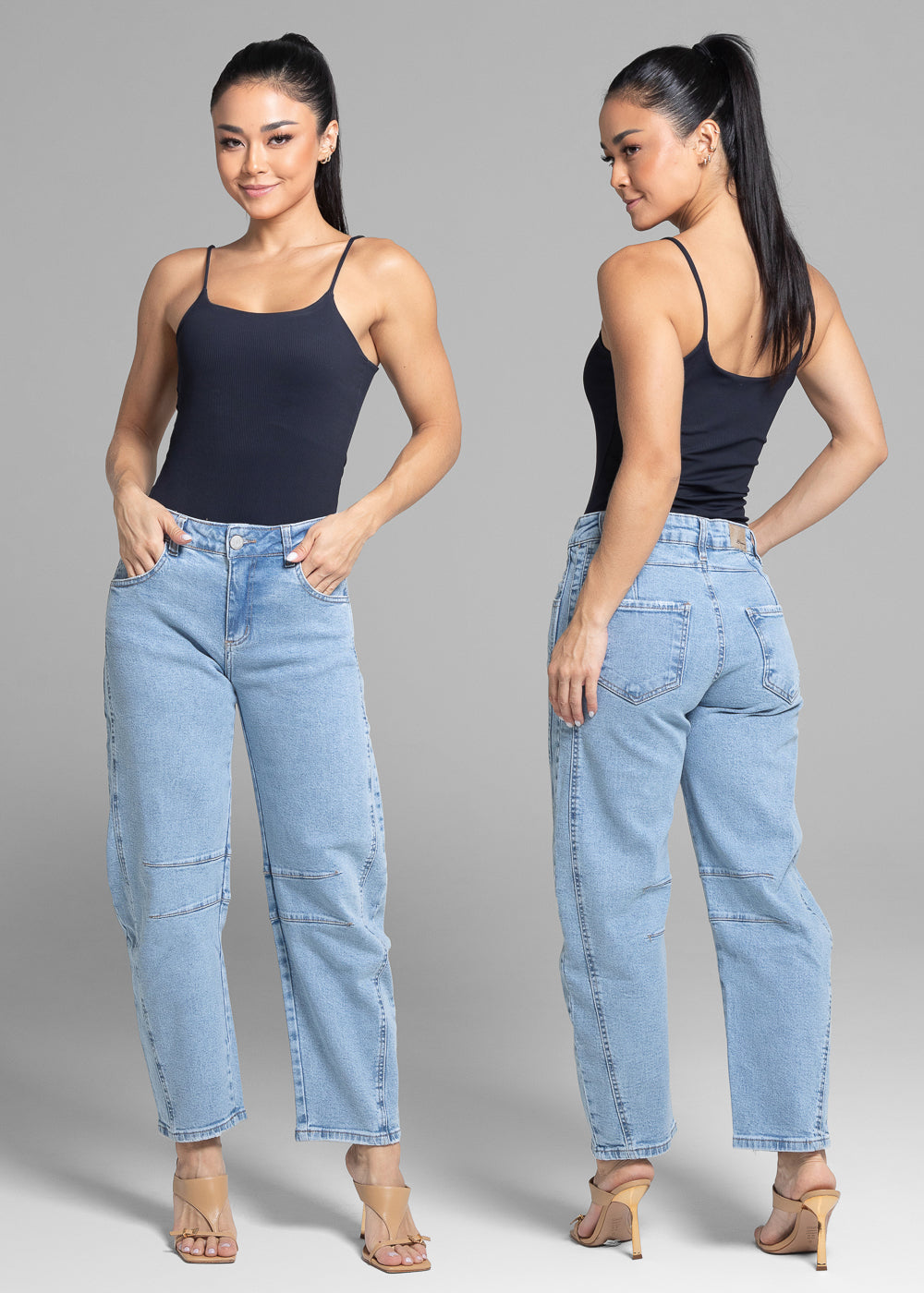 Calça Jeans Sawary Barrel - 281768 AZUL