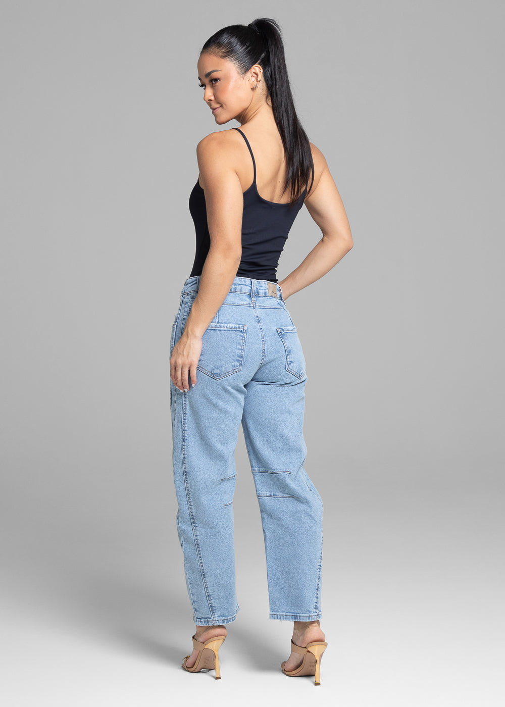 Calça Jeans Sawary Barrel - 281768 AZUL