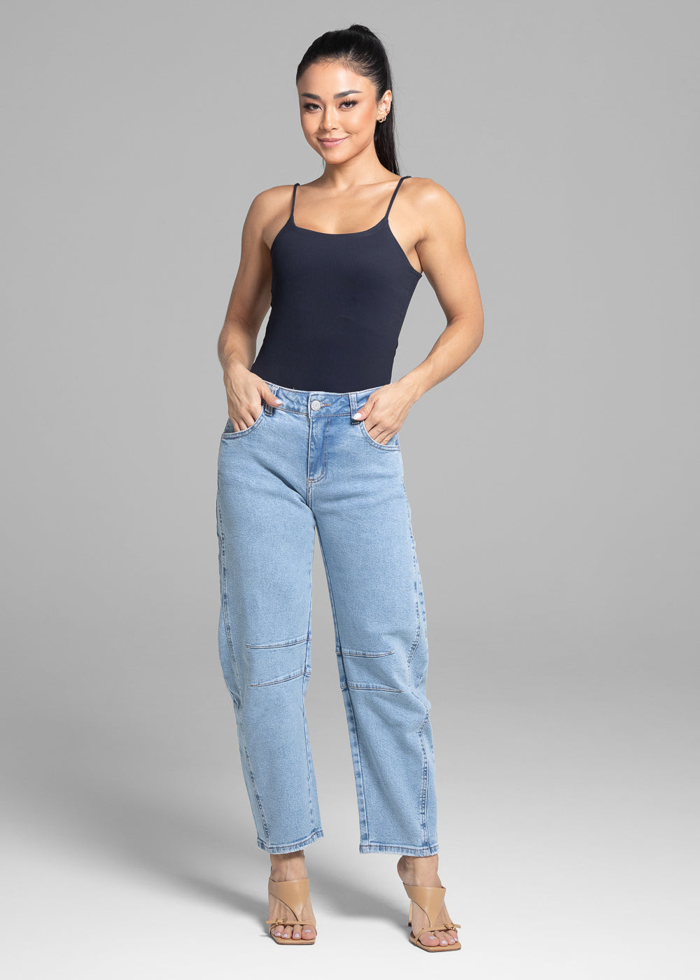 Calça Jeans Sawary Barrel - 281768 AZUL