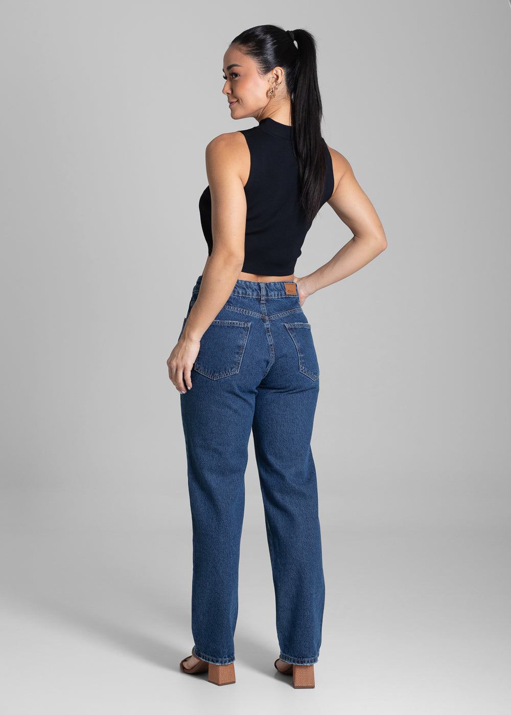 Calça Jeans Sawary Reta - 281781 AZUL