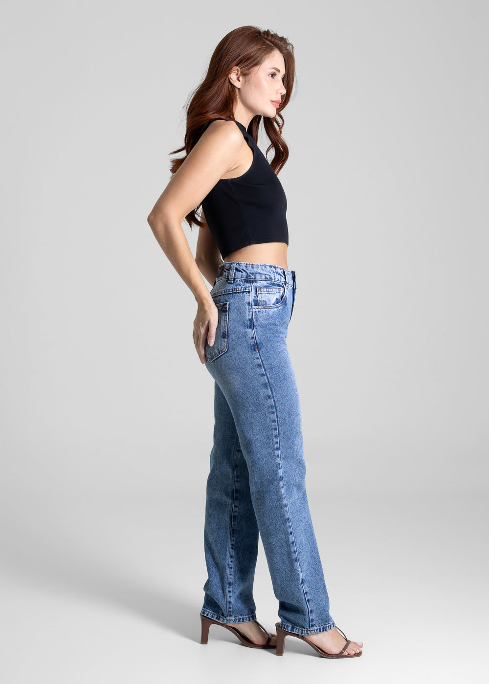 Calça Jeans Sawary Reta - 281795 AZUL