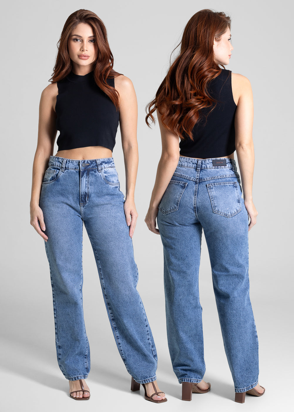 Calça Jeans Sawary Reta - 281795 AZUL