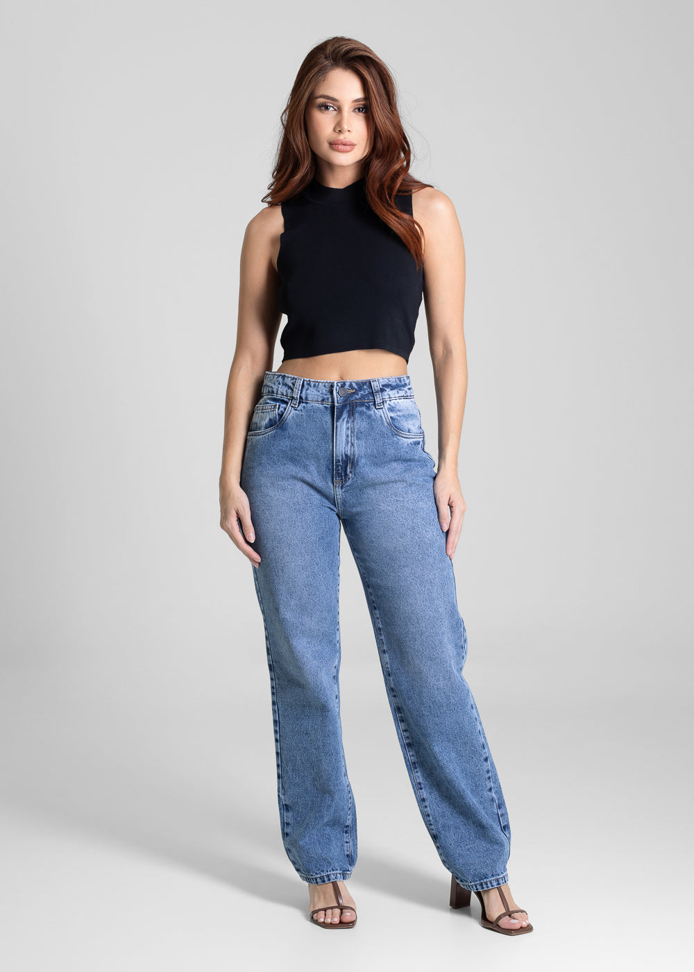 Calça Jeans Sawary Reta - 281795 AZUL