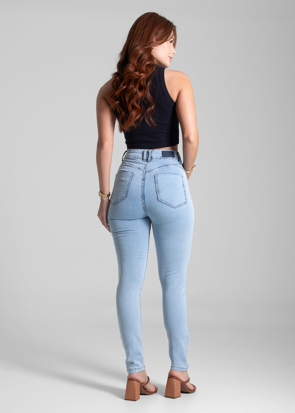 Calça Jeans Sawary Cigarrete - 281812 AZUL