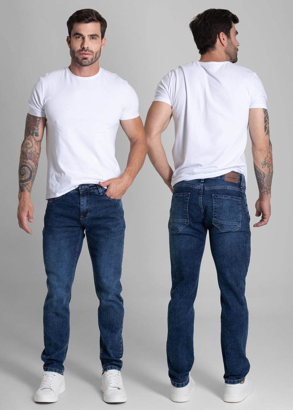 Calça Jeans Sawary Slim - 281814 AZUL